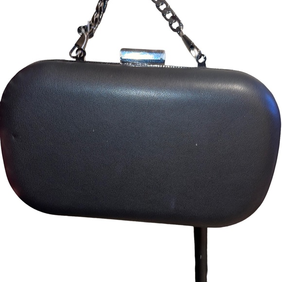 Merona Evening Bag Hard Shell Rhinestone Embellished Crossbody New With Tags - Picture 4 of 8